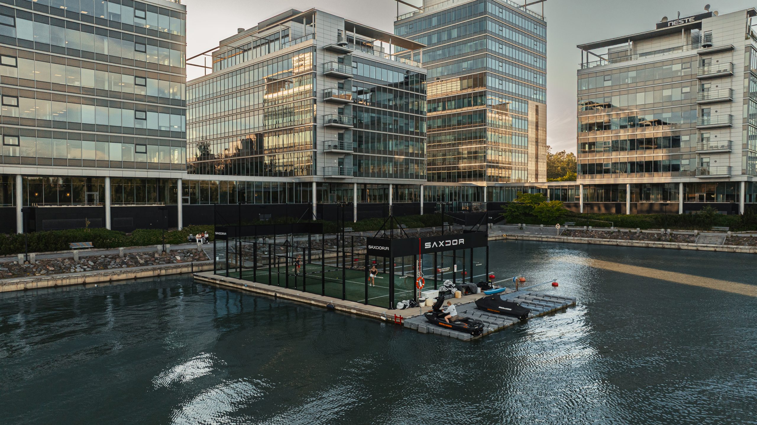 Floating Padel Saxdor